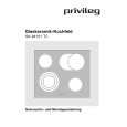 PRIVILEG GK84101 TC (PRIVIL Owner's Manual