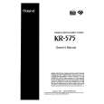 ROLAND KR-575 Owner's Manual