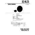 SONY XSHL25 Service Manual