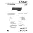 SONY TCKB820S Service Manual
