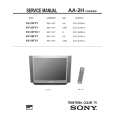 SONY KV-36FV1 Owner's Manual