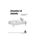 CLEARAUDIO EMOTION&SATISFY Owner's Manual