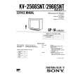SONY KV2566SNT Service Manual