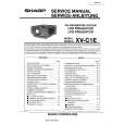SHARP XVC1E Service Manual