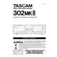 TEAC 302MKII Owner's Manual