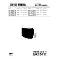 SONY KVS3431K Service Manual
