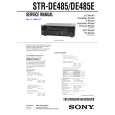 SONY STRDE485 Service Manual