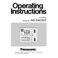 PANASONIC AWSW350 Owner's Manual
