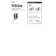 SONY TCS-430 Owner's Manual