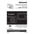 PANASONIC DMCFX100 Owner's Manual