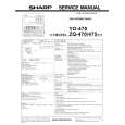SHARP YO470 Service Manual