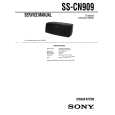 SONY SSCN909 Service Manual
