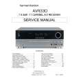 HARMAN KARDON AVR330 Service Manual