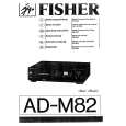 FISHER AD-M82 Owner's Manual