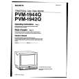 SONY PVM1942Q Owner's Manual