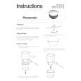 PANASONIC WVCS1S Owner's Manual