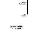 ARTHUR MARTIN ELECTROLUX TM3004X Owner's Manual