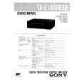 SONY TAE1000ESD Service Manual