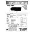 SONY CDP608ESD Service Manual