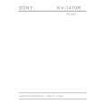 SONY KV1470R Service Manual