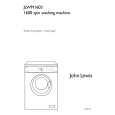 JOHN LEWIS JLWM1603 Owner's Manual