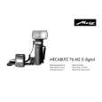 METZ MECABLITZ 76MZ-5 DIGITAL Owner's Manual