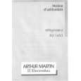ARTHUR MARTIN ELECTROLUX RU1453W Owner's Manual