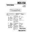 SONY MDSE58 Service Manual