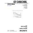 SONY ICFC490 Service Manual