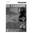 PANASONIC KX-TCD650PR Owner's Manual