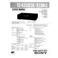 SONY TCK730ES Service Manual