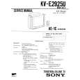 SONY KVE2925U Service Manual
