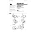 SONY TGV-5 Owner's Manual