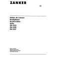 ZANKER ZN320WH Owner's Manual