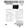 SONY HSTD5 Service Manual