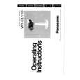 PANASONIC WV-CL110 Owner's Manual