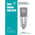 NEUMANN TLM127 Owner's Manual