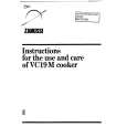 ZANUSSI VC19M Owner's Manual