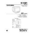 SONY KVR14P1 Service Manual