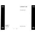 AEG LAV506 Owner's Manual