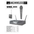 AKG WMS400 Owner's Manual