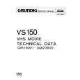GRUNDIG VS150 Service Manual