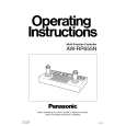 PANASONIC AWRP655N Owner's Manual