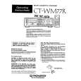 PIONEER CTWM77R Owner's Manual