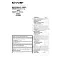 SHARP R342E Owner's Manual