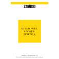ZANUSSI ZCM700X Owner's Manual