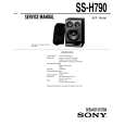 SONY SS-H790 Service Manual
