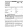 ELECTROLUX EWT1000 Owner's Manual