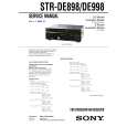 SONY TSRDE898 Service Manual