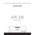 HARMAN KARDON AVR330 Owner's Manual